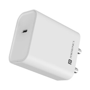 Portronics Adapto 25 25W Super Fast Type C PD Wall Charger